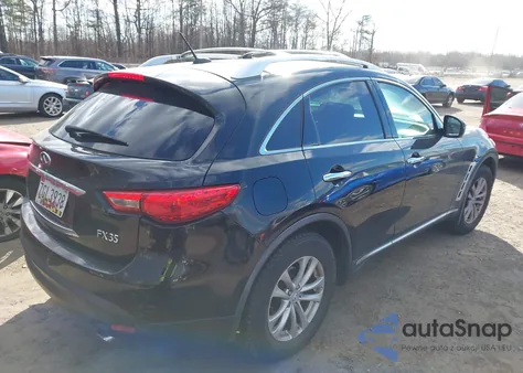 2010 Infiniti Fx35 from USA, damaged, VIN JN8AS1MW1AM856327